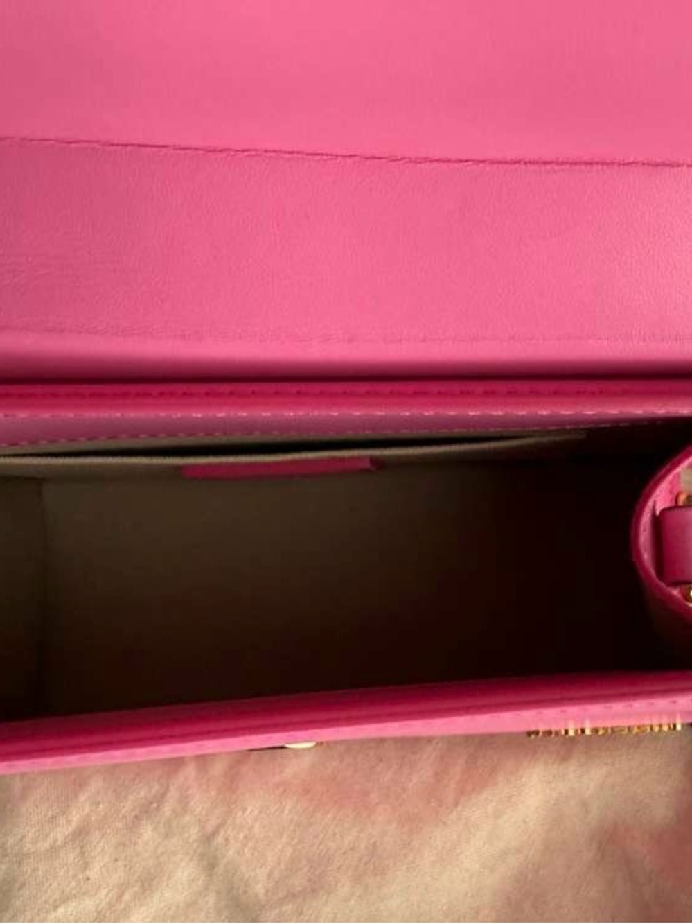 Jacquemus Hot Pink Le Chiquito Top-Handle Bag - Large Size - Picture 7 of 11